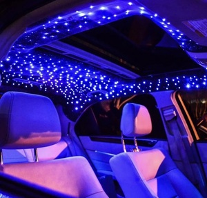 Stelute Plafon Auto BLUE-PURPLE Star Light Lumini Ambientale USB